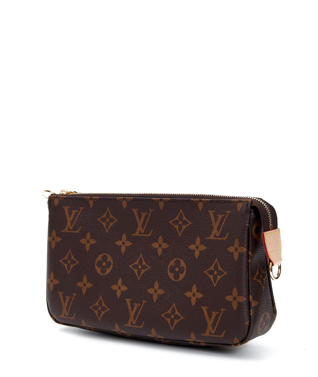 LOUIS VUITTON Коричневая сумка с короткими ручками, фото 2