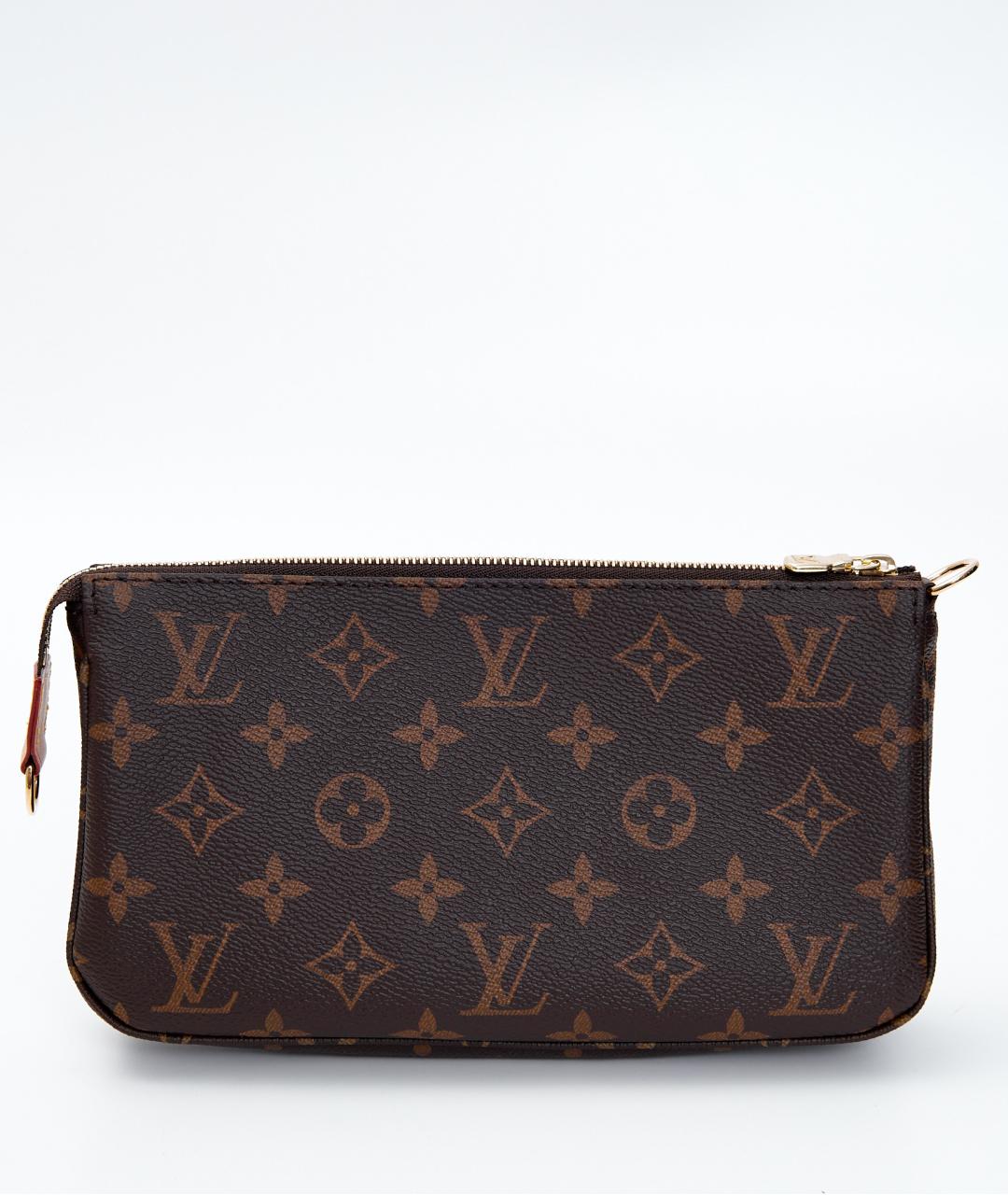 LOUIS VUITTON Коричневая сумка с короткими ручками, фото 4