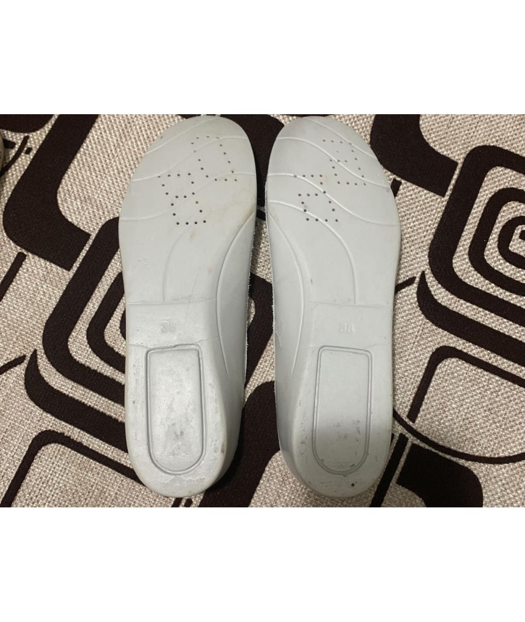 GOLDEN GOOSE DELUXE BRAND Белые кожаные кеды, фото 6