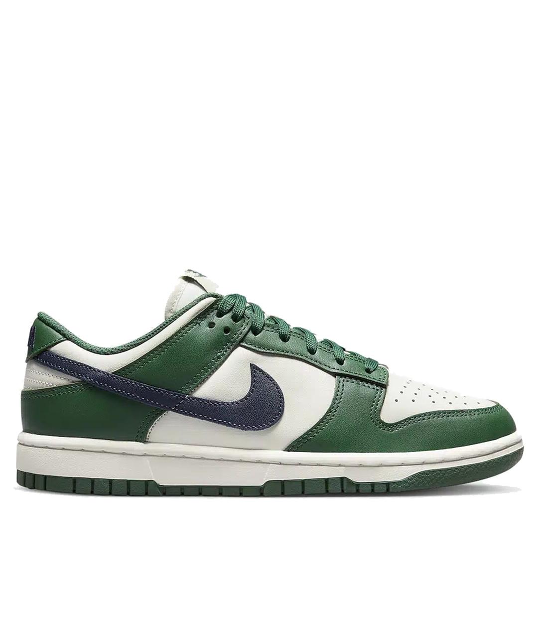 NIKE Зеленые кожаные кроссовки, фото 1