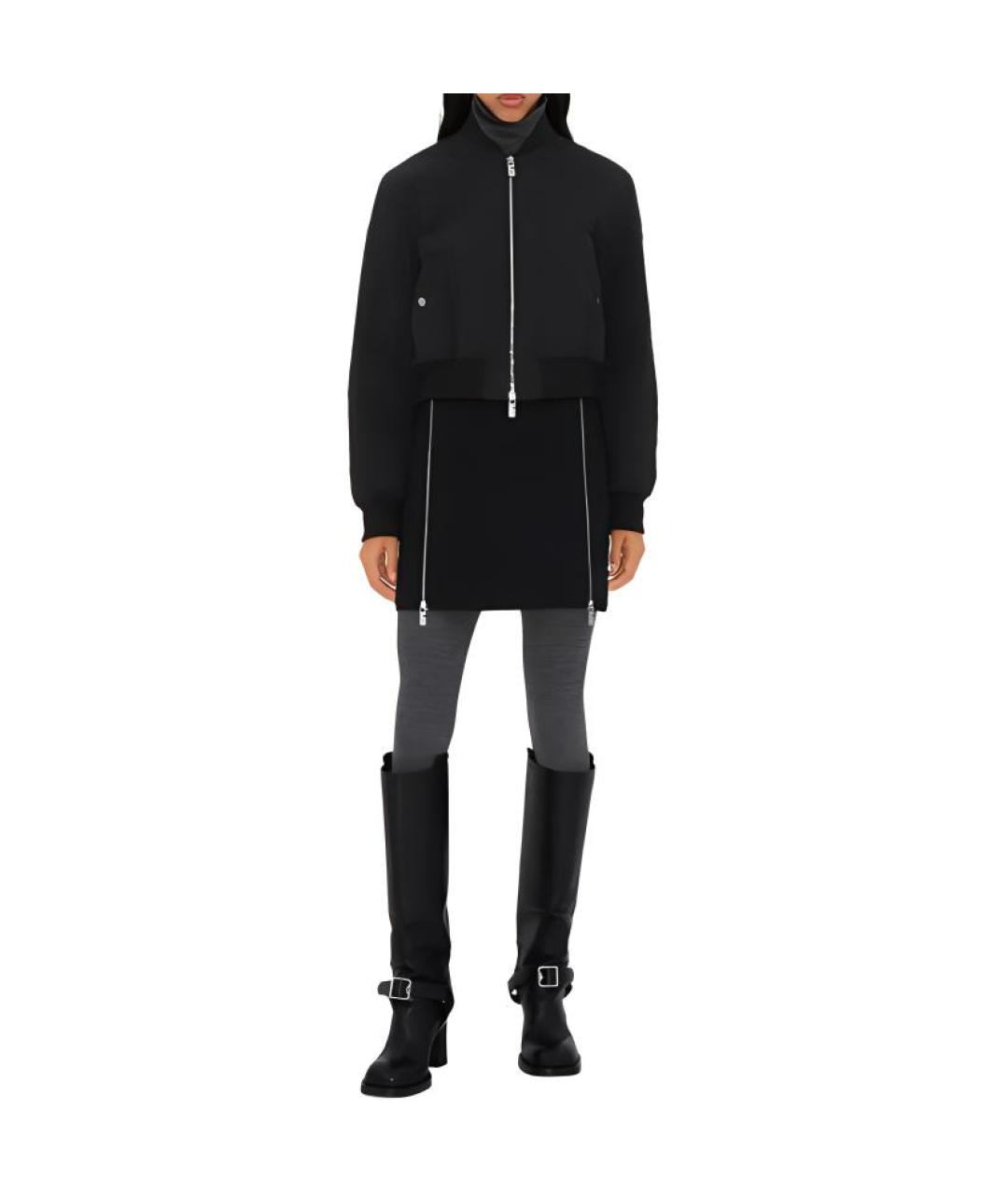 BURBERRY Черный пуховик, фото 3