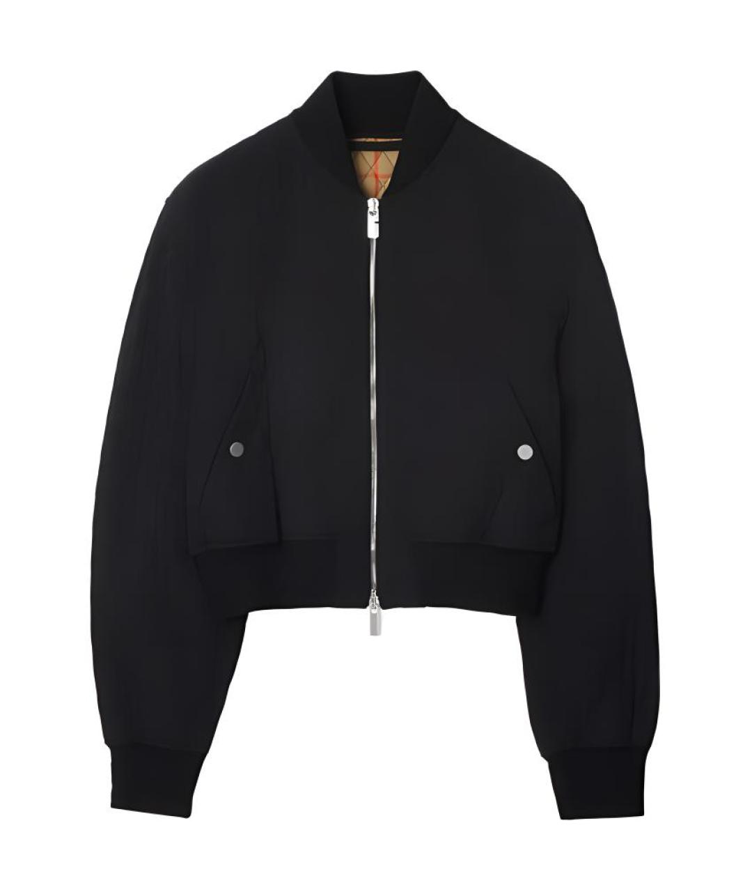 BURBERRY Черный пуховик, фото 1
