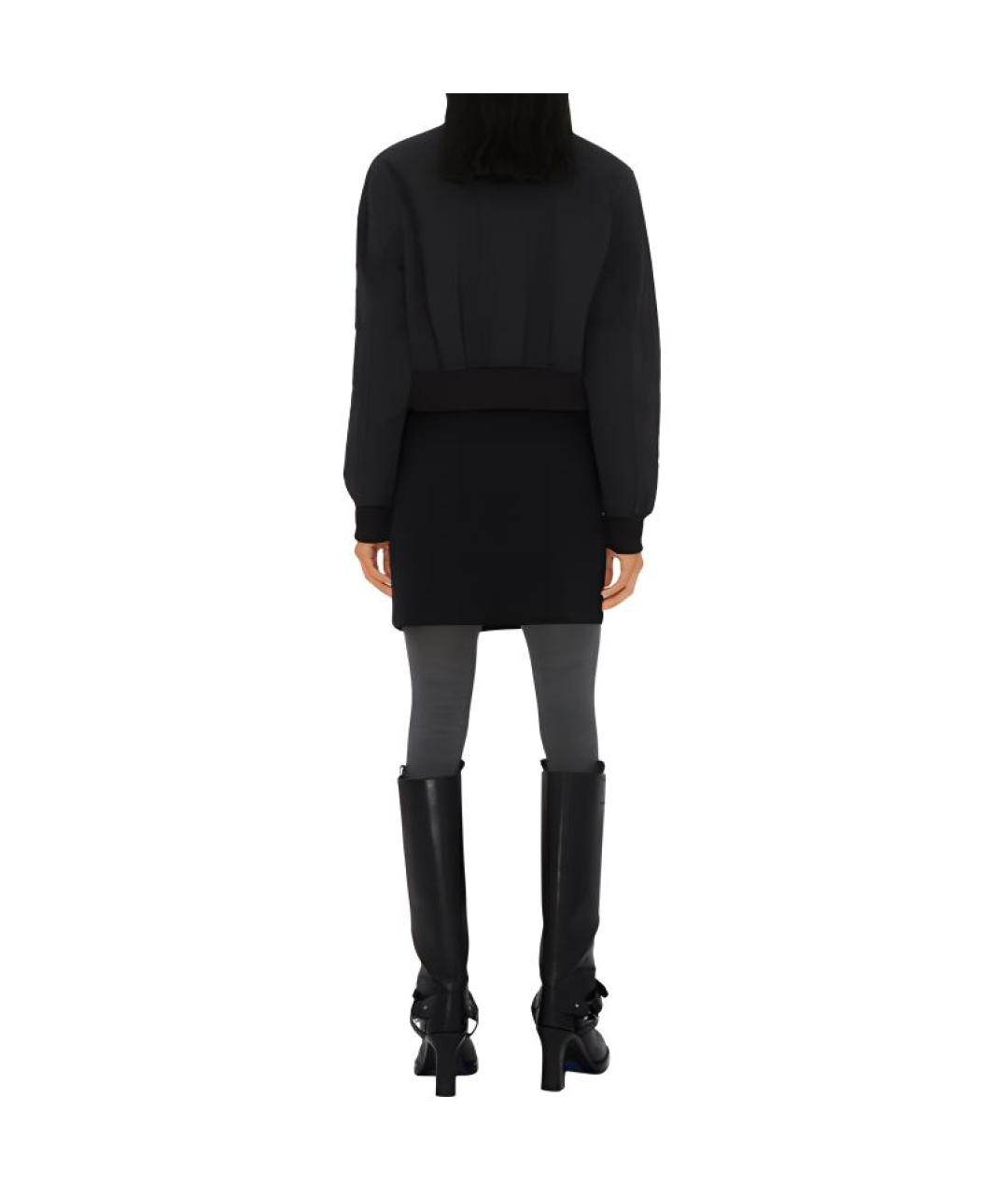 BURBERRY Черный пуховик, фото 4