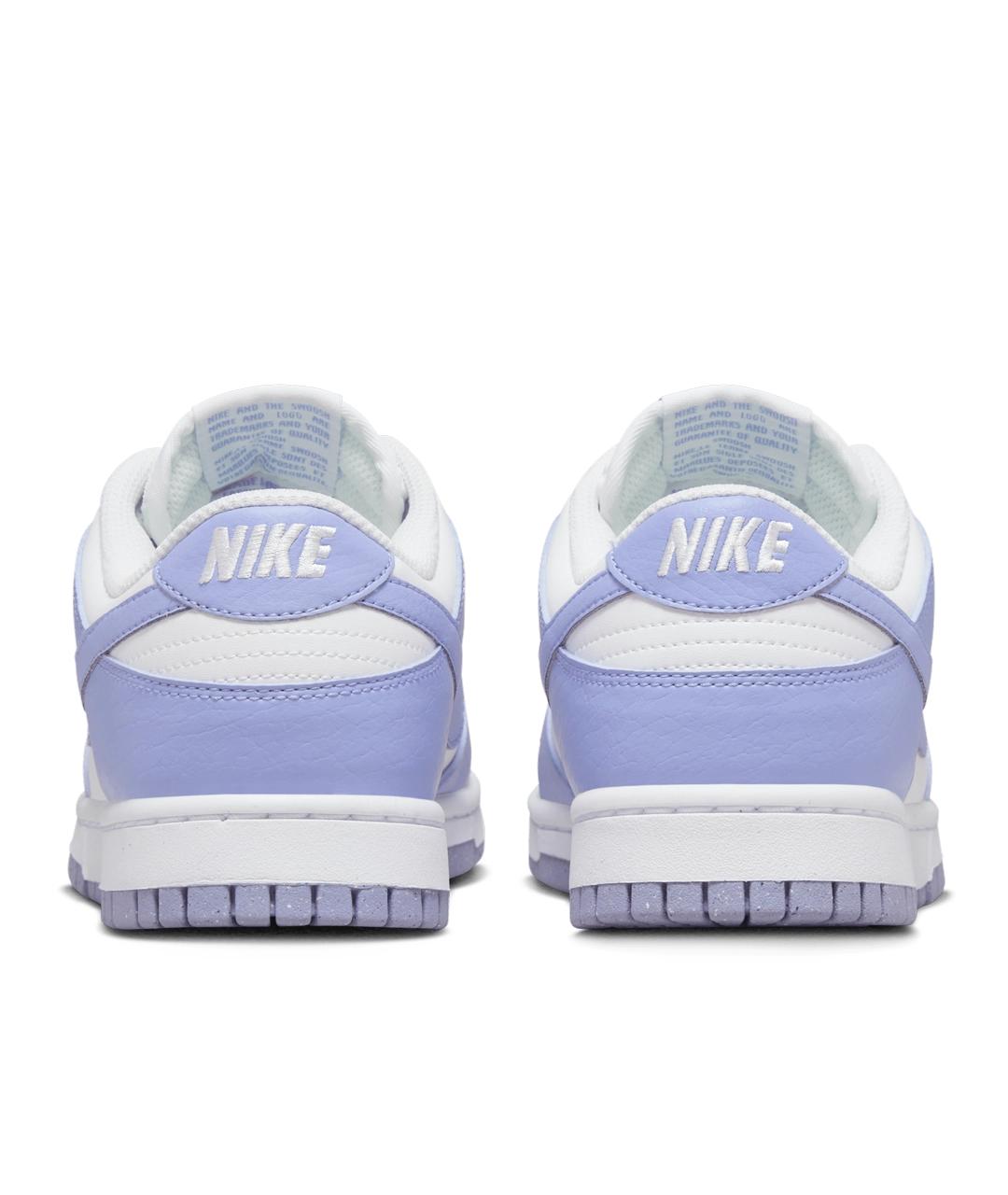 NIKE Фиолетовые кожаные кроссовки, фото 3
