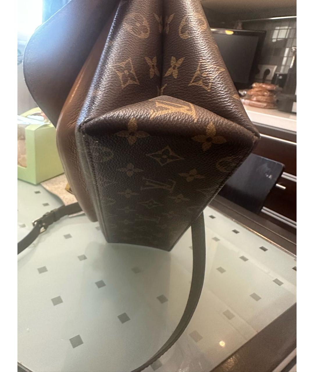 LOUIS VUITTON Коричневая сумка через плечо, фото 3