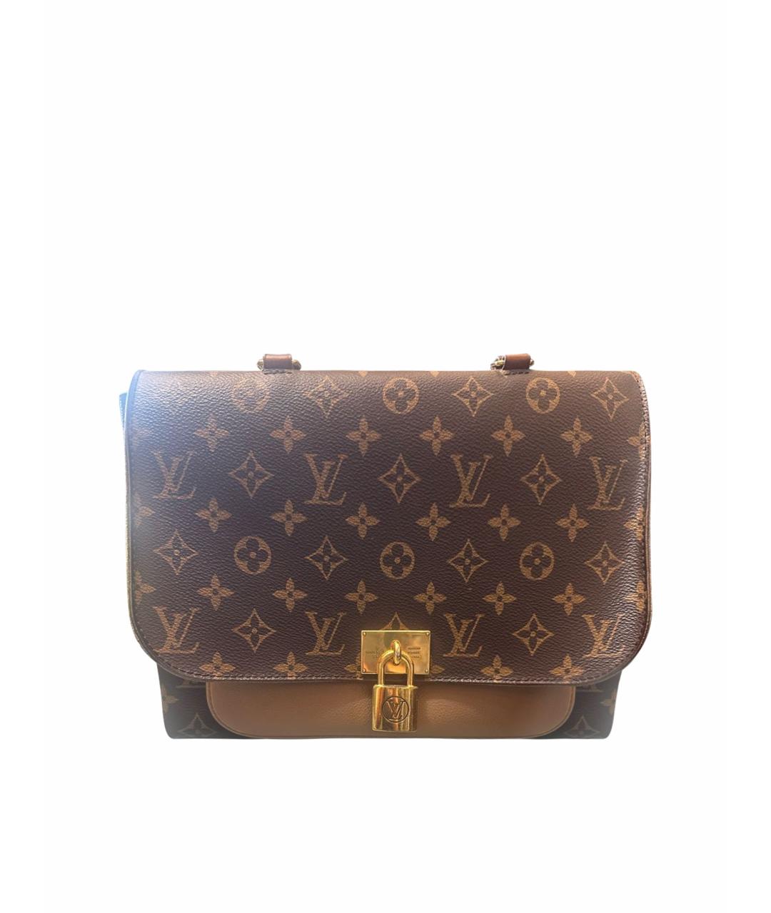 LOUIS VUITTON Коричневая сумка через плечо, фото 1
