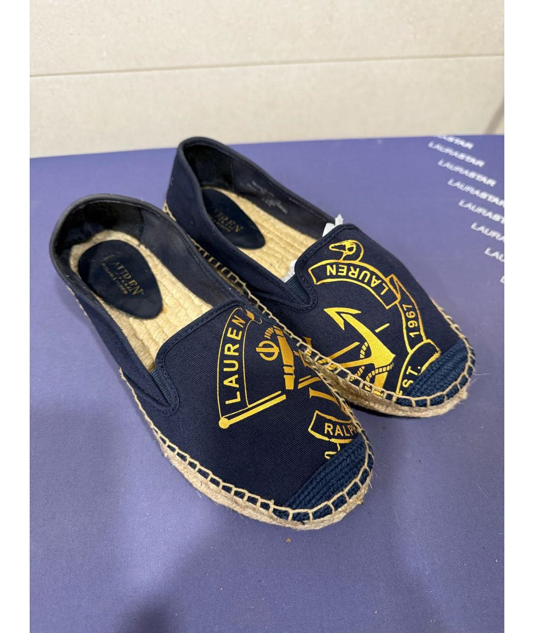 RALPH LAUREN Темно-синие лоферы, фото 2