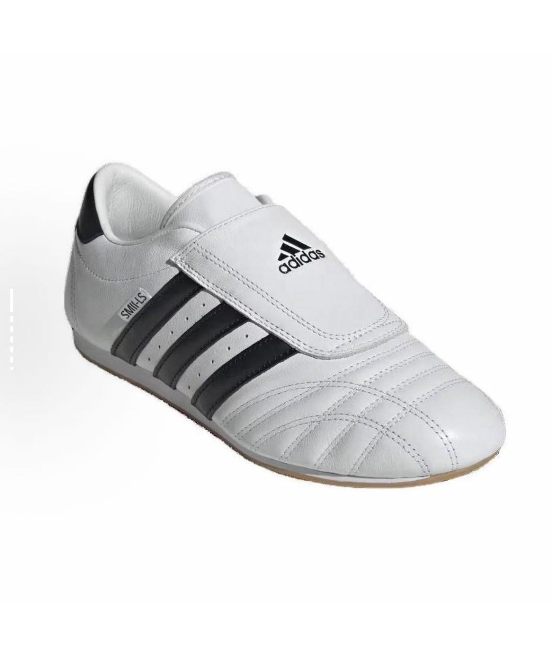 ADIDAS Белые кожаные кеды, фото 2