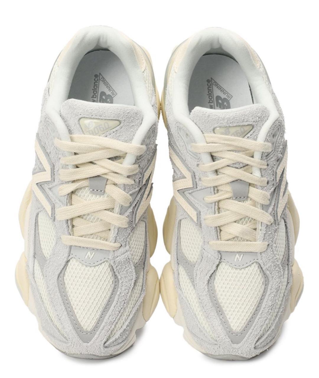 NEW BALANCE Серые замшевые кроссовки, фото 3