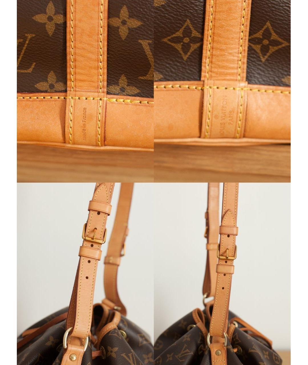 LOUIS VUITTON Коричневая сумка с короткими ручками, фото 6
