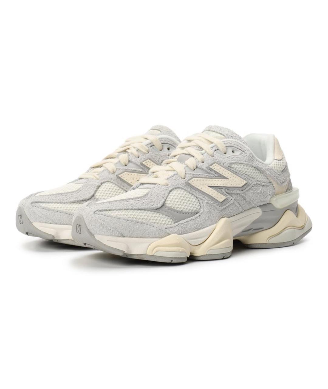 NEW BALANCE Серые замшевые кроссовки, фото 2