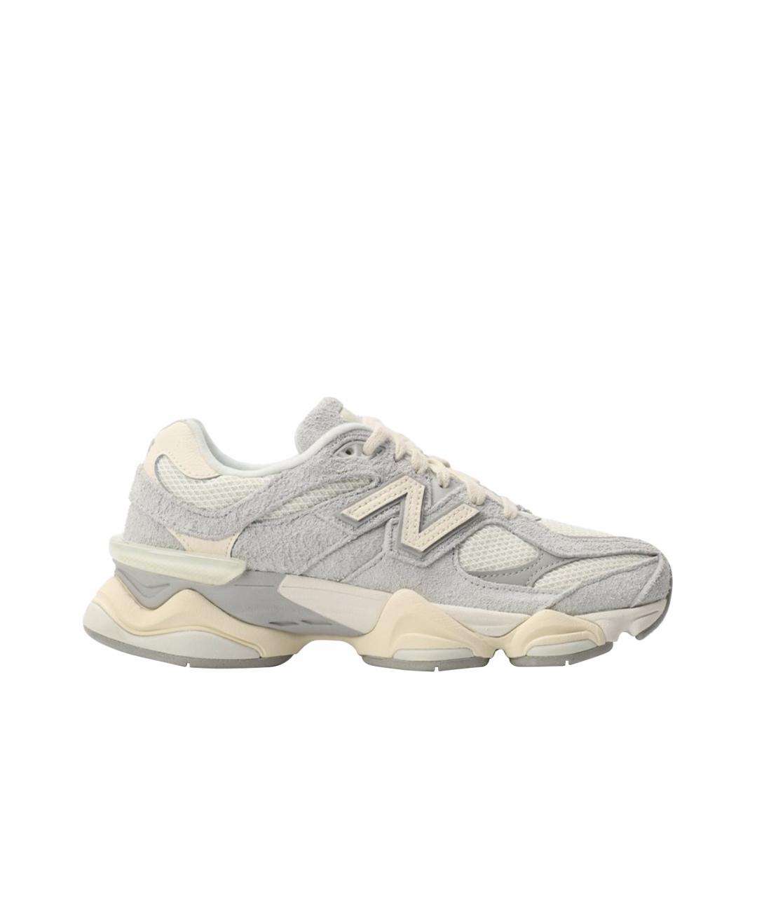 NEW BALANCE Серые замшевые кроссовки, фото 1