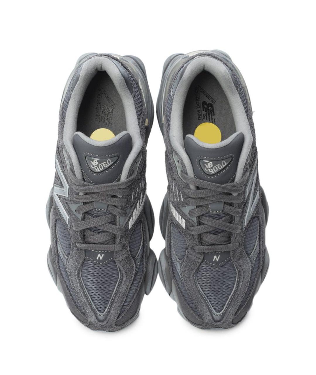 NEW BALANCE Серые замшевые кроссовки, фото 3