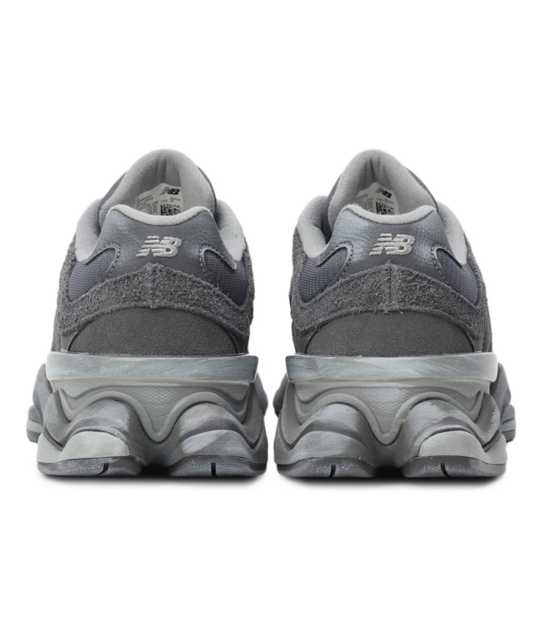 NEW BALANCE Серые замшевые кроссовки, фото 4