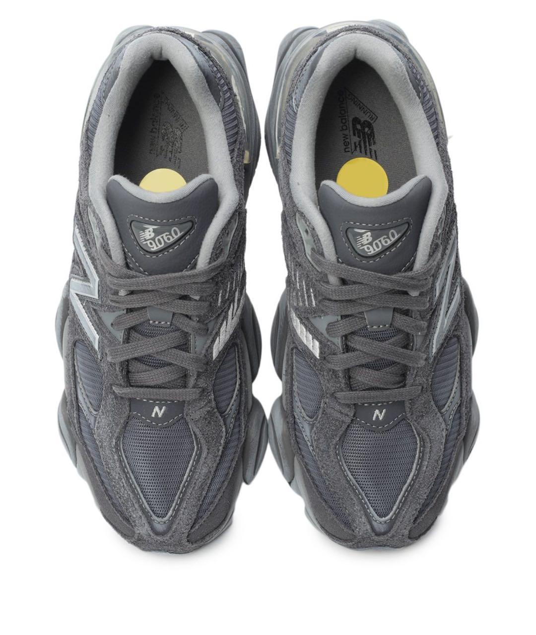 NEW BALANCE Серые замшевые кроссовки, фото 3