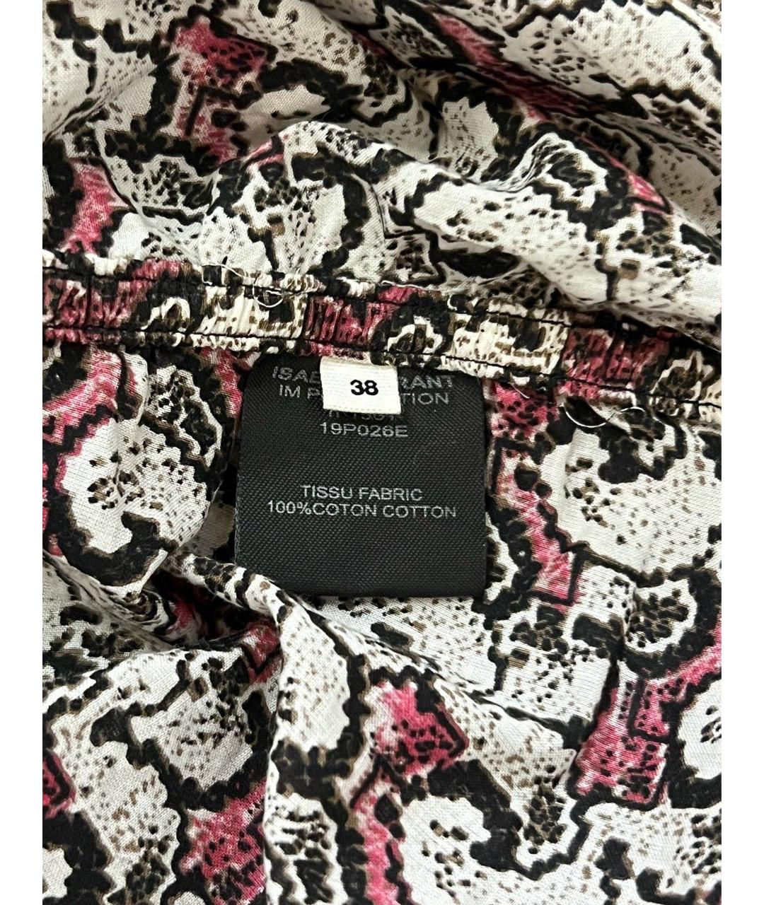 ISABEL MARANT ETOILE Мульти хлопковая майка, фото 4