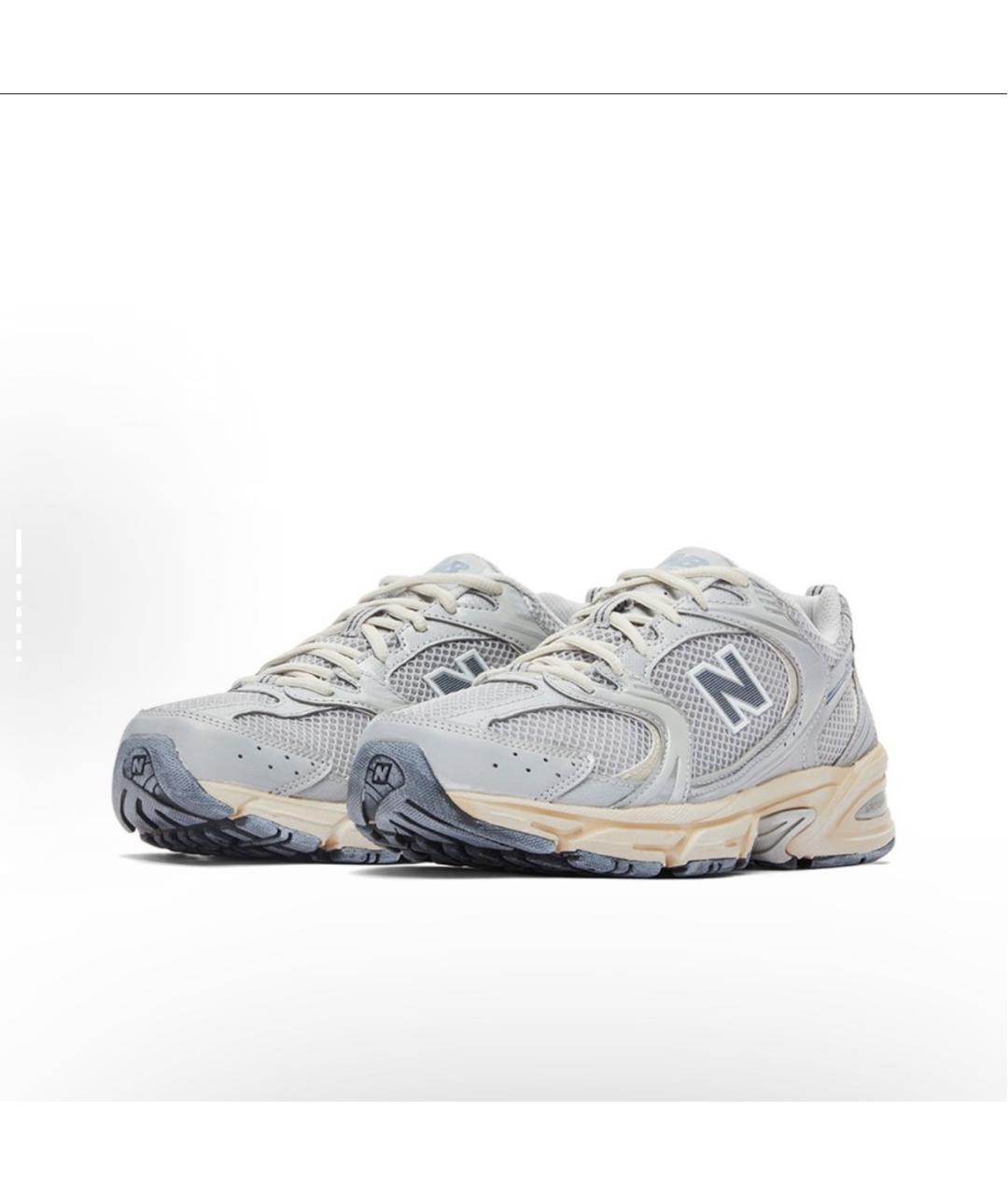 NEW BALANCE Серые кроссовки, фото 2