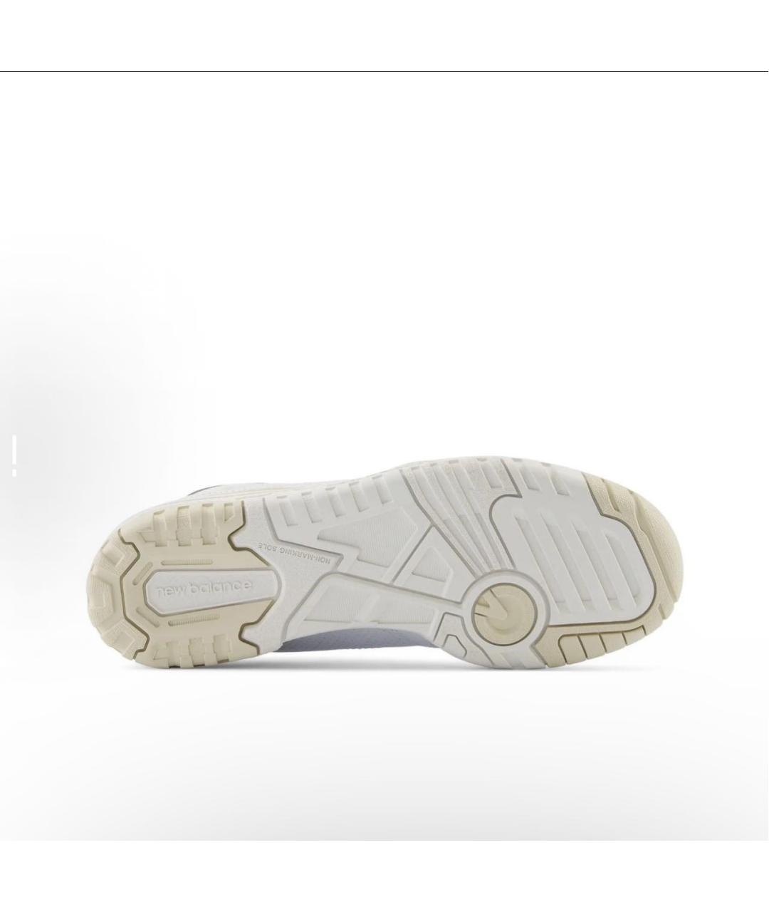 NEW BALANCE Белые кожаные кроссовки, фото 5