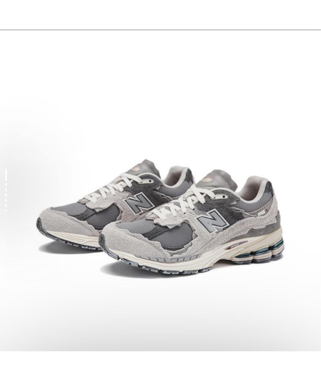 NEW BALANCE Серые кроссовки, фото 2