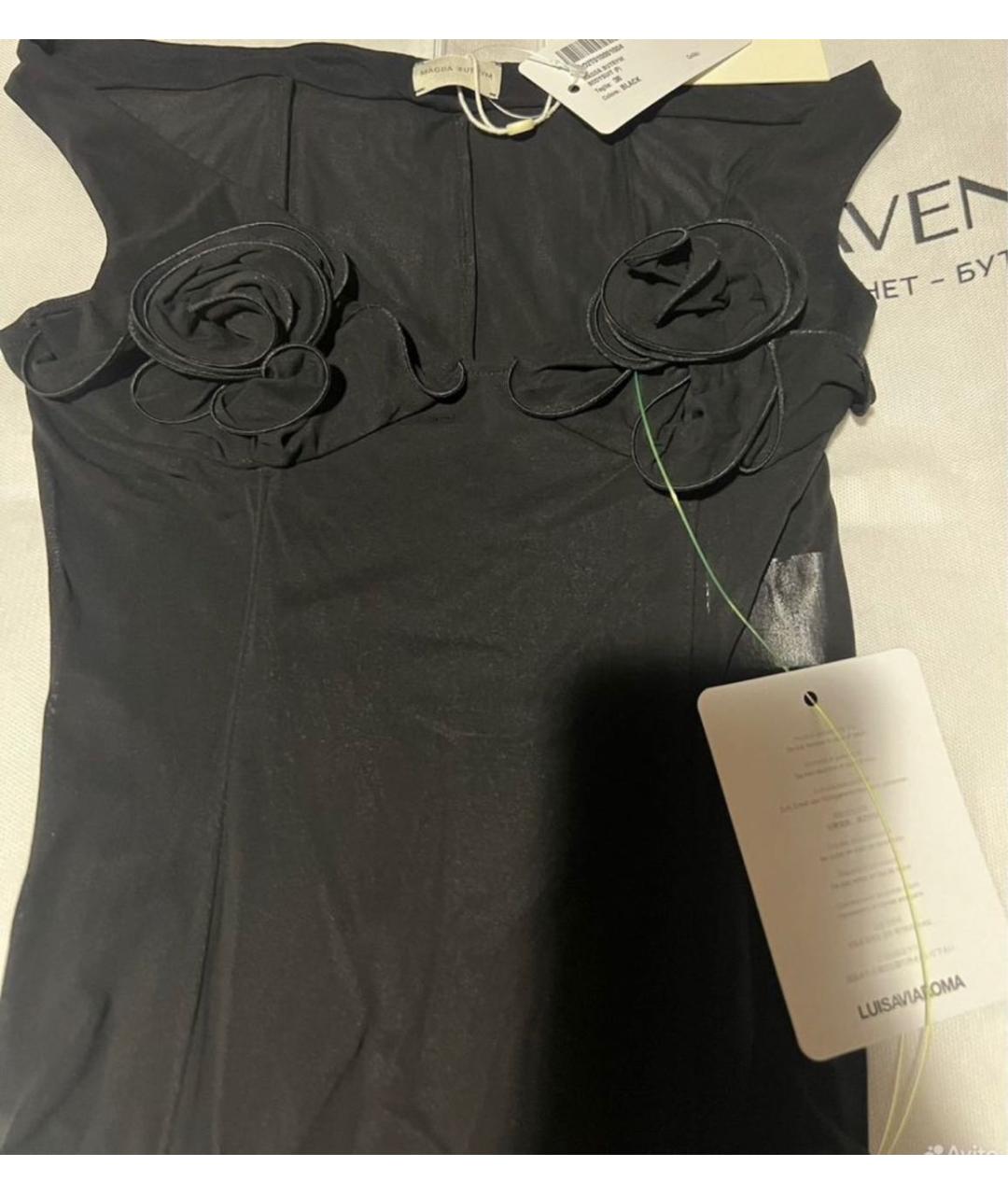 MAGDA BUTRYM Черное боди, фото 3