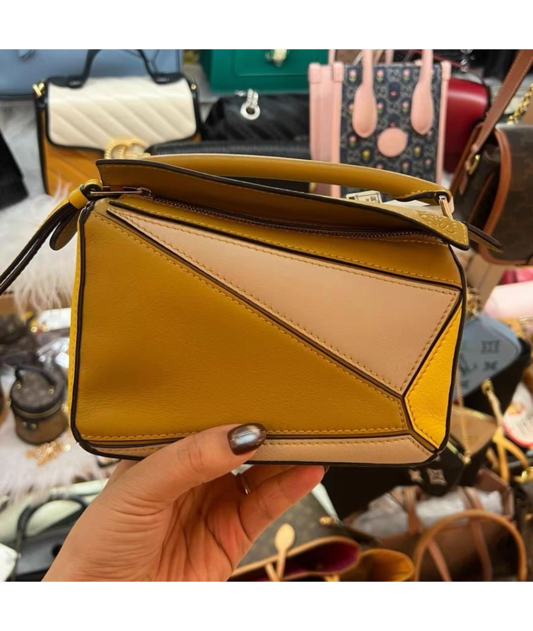 LOEWE Мульти кожаная сумка через плечо, фото 2