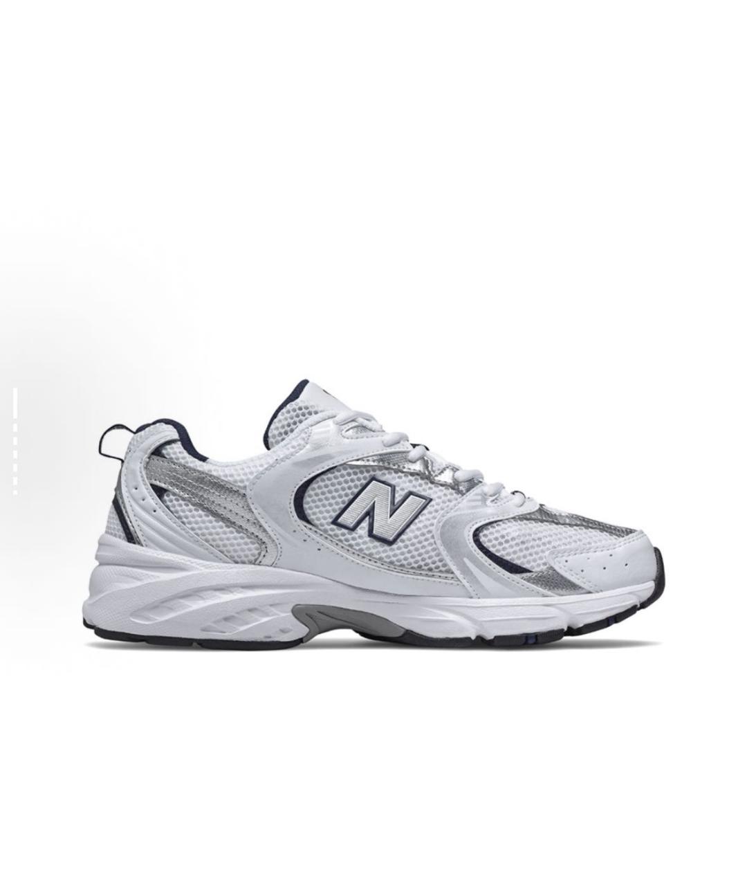 NEW BALANCE Белые низкие кроссовки / кеды, фото 2