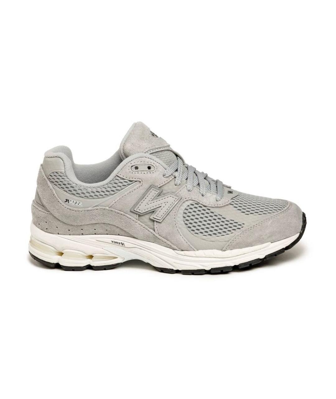 NEW BALANCE Серые замшевые низкие кроссовки / кеды, фото 1