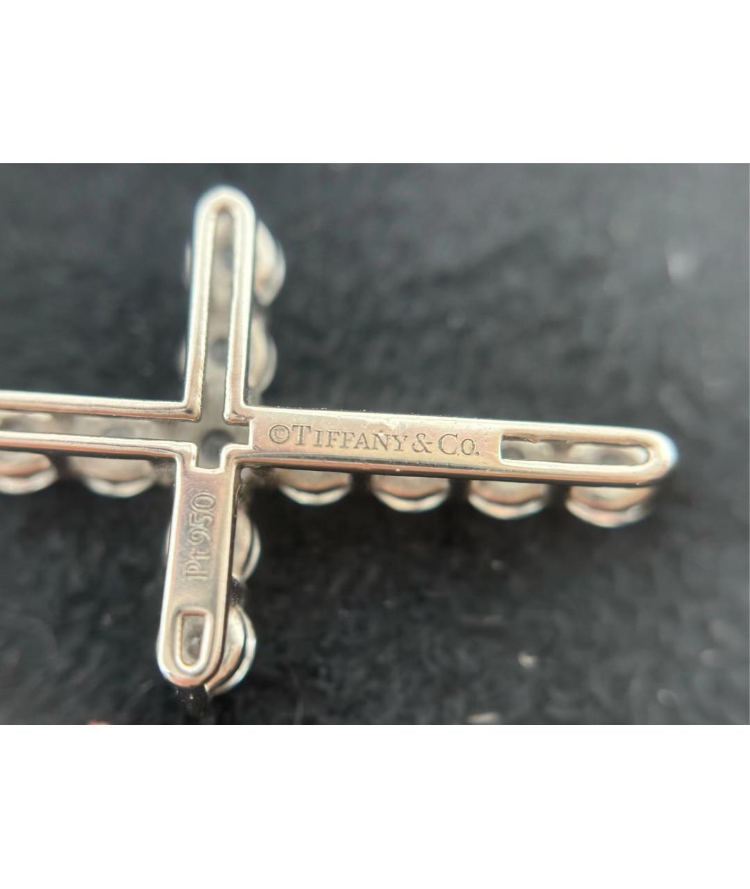 TIFFANY&CO Серебряное колье из белого золота, фото 6