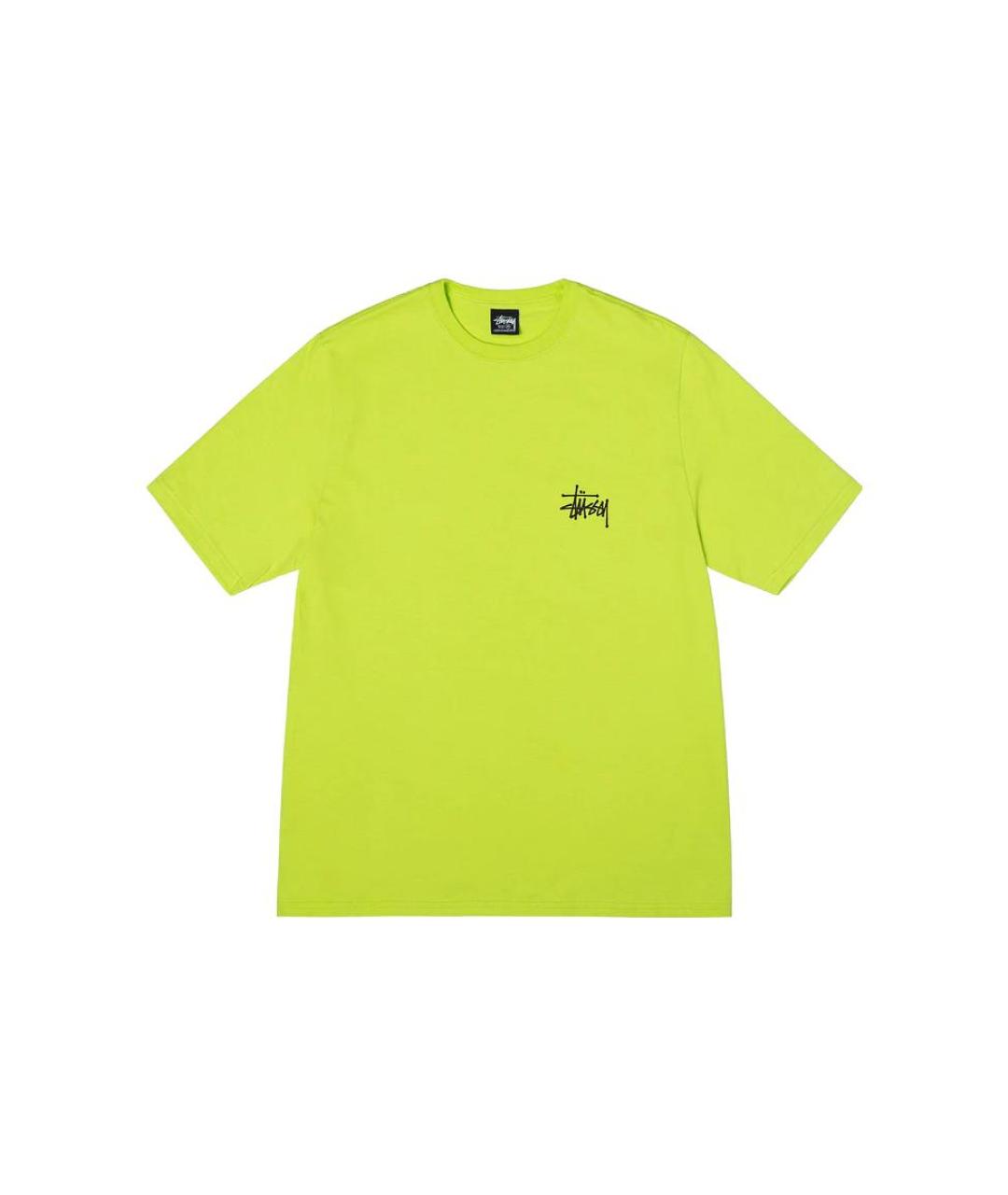 STUSSY Зеленая футболка, фото 1