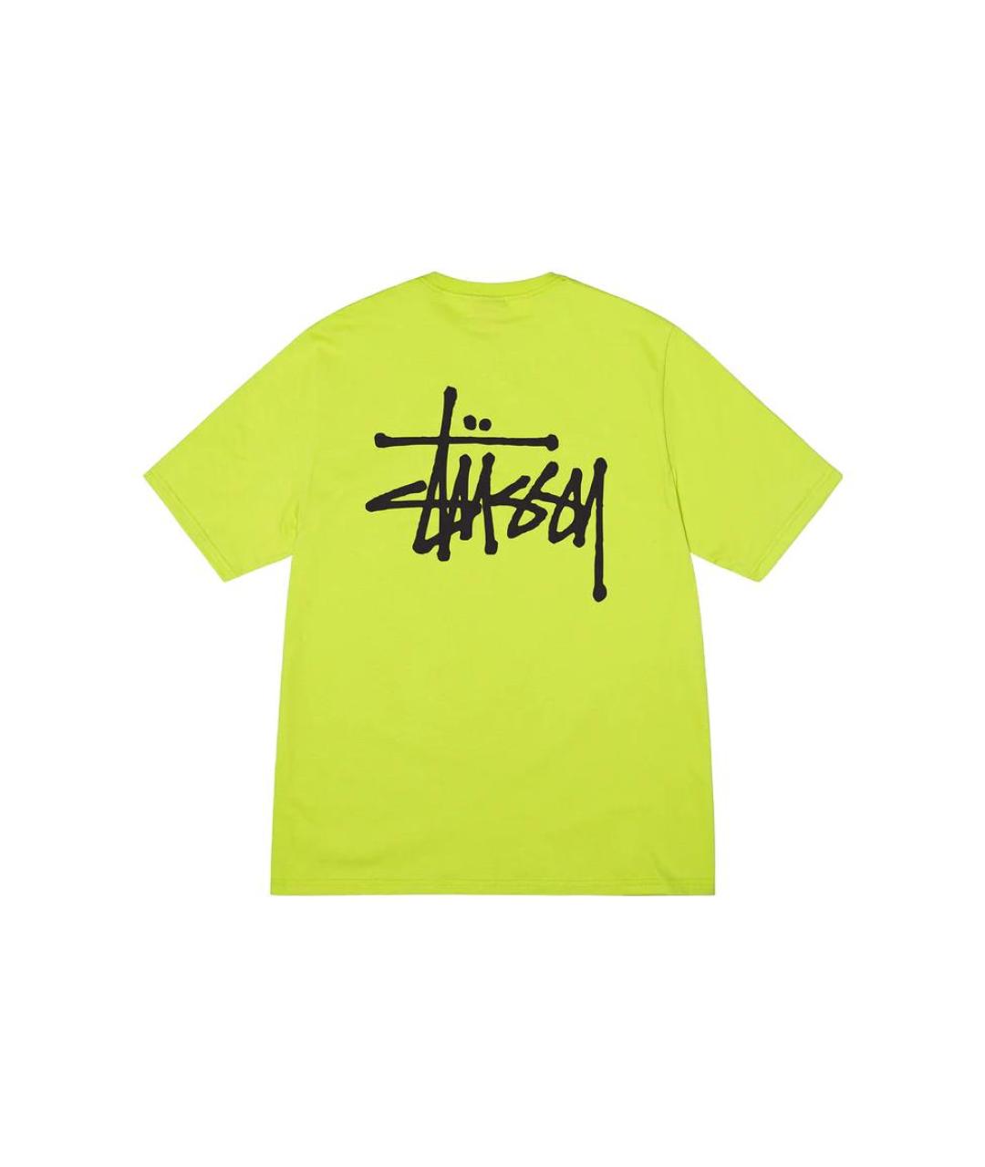 STUSSY Зеленая футболка, фото 2