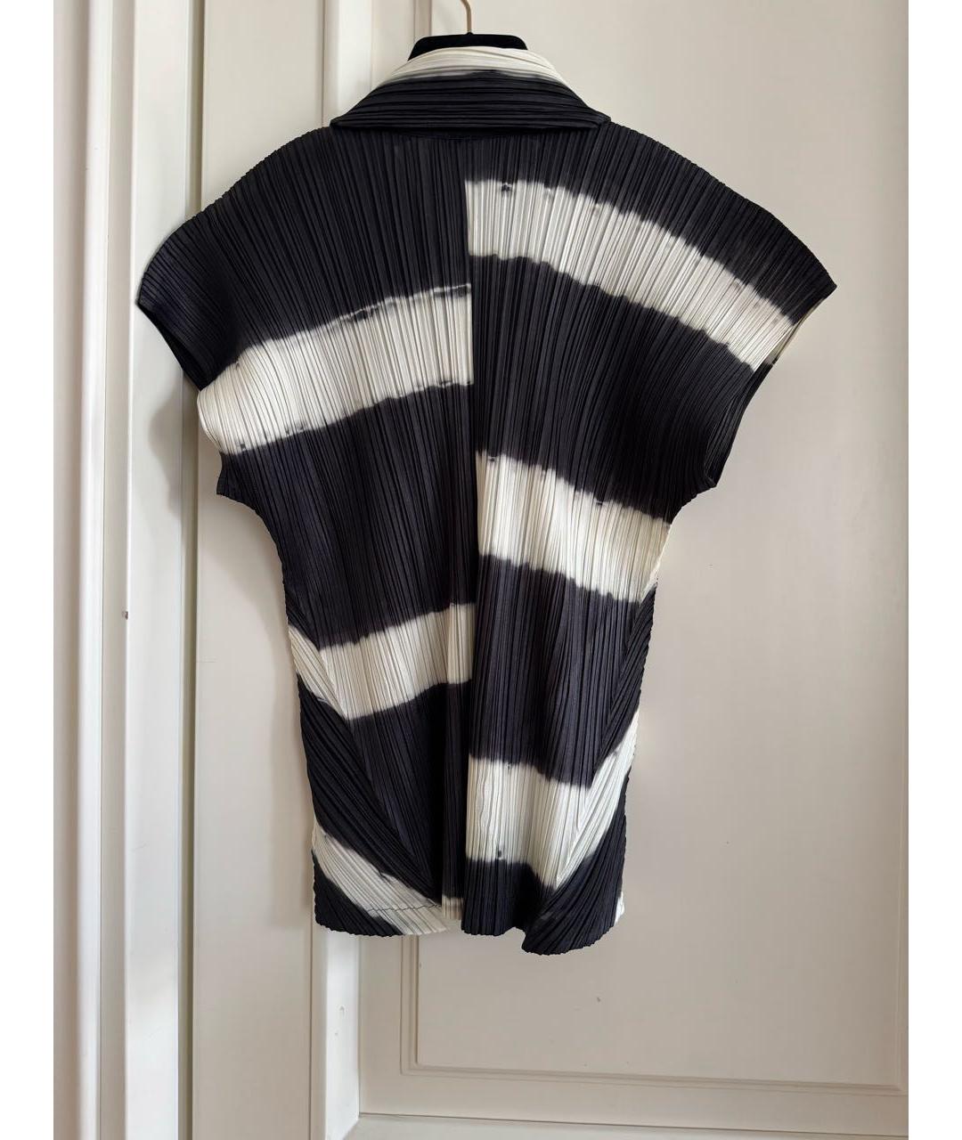ISSEY MIYAKE Черная вискозная блузы, фото 2