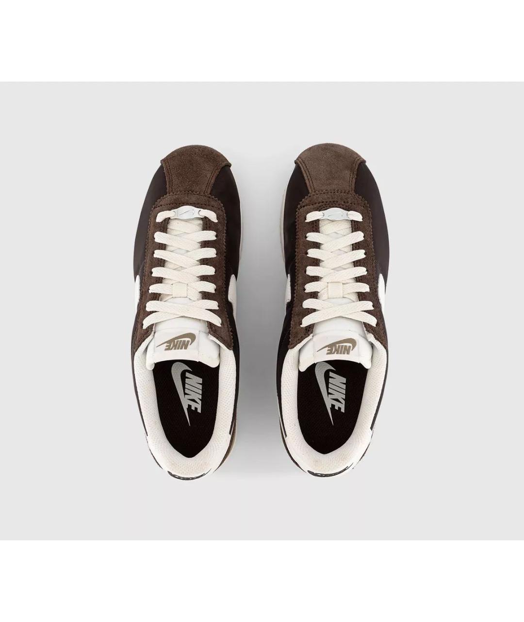 NIKE Коричневые текстильные кроссовки, фото 3