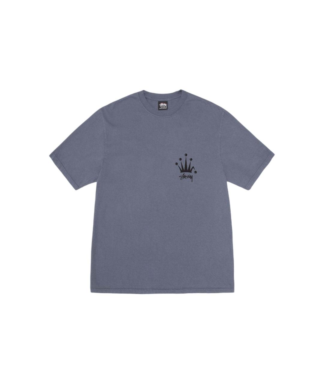 STUSSY Синяя футболка, фото 1