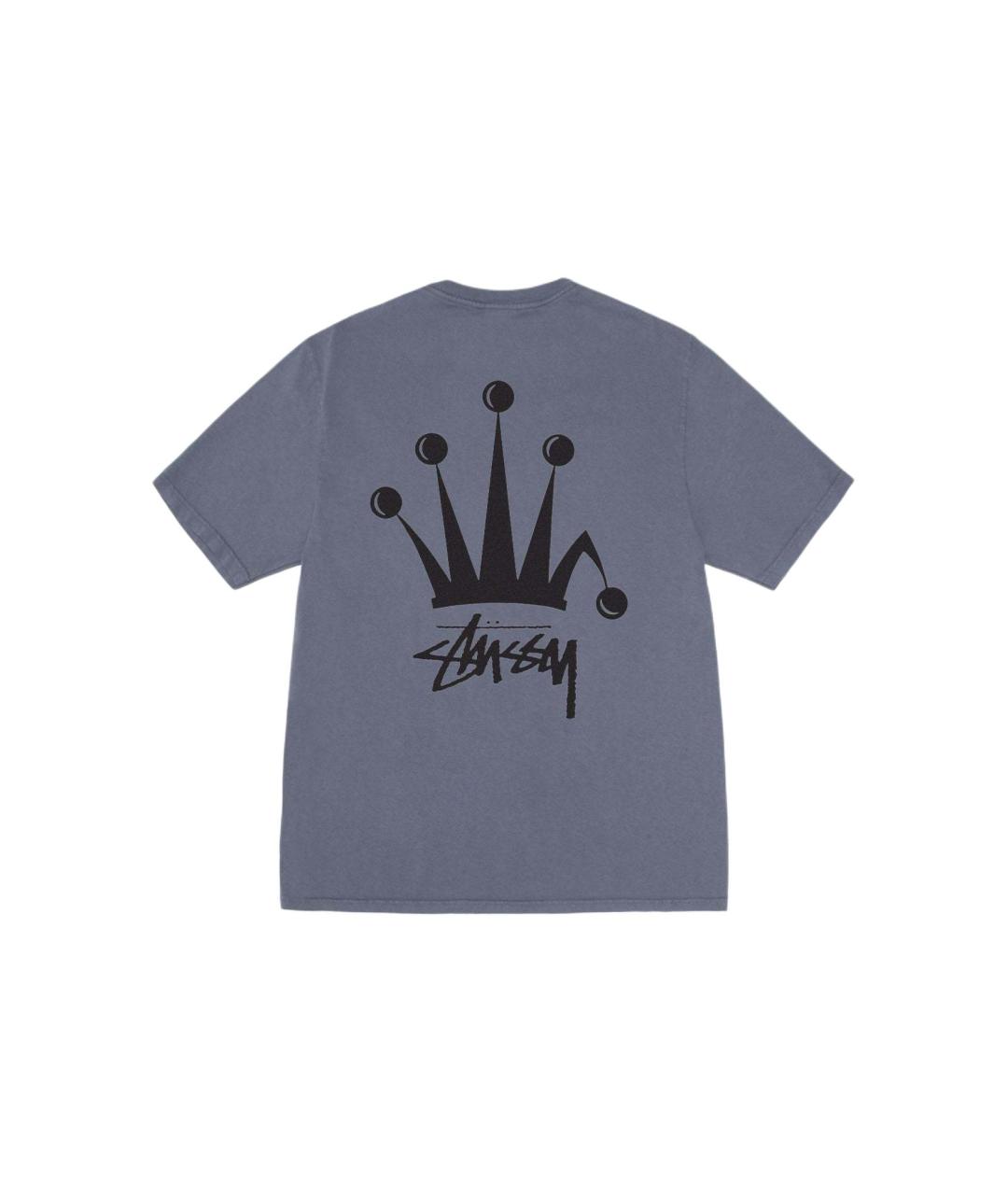 STUSSY Синяя футболка, фото 2