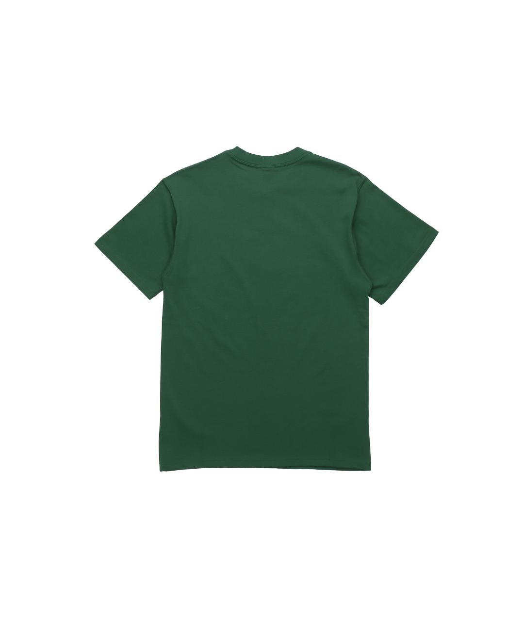 STUSSY Зеленая хлопковая футболка, фото 2