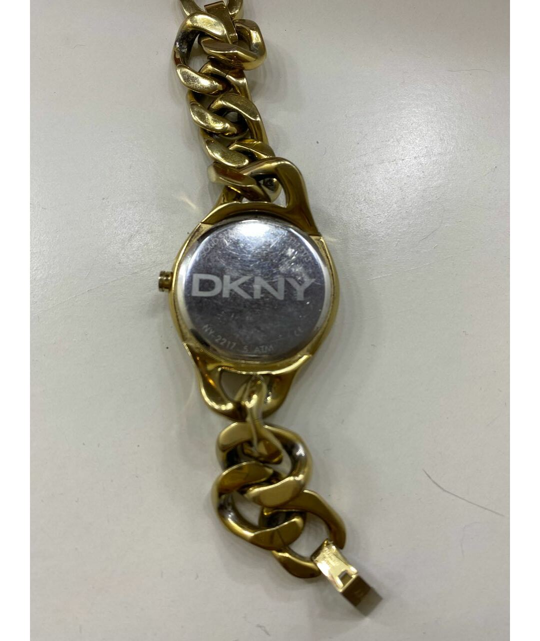 DKNY Золотые стальные часы, фото 2