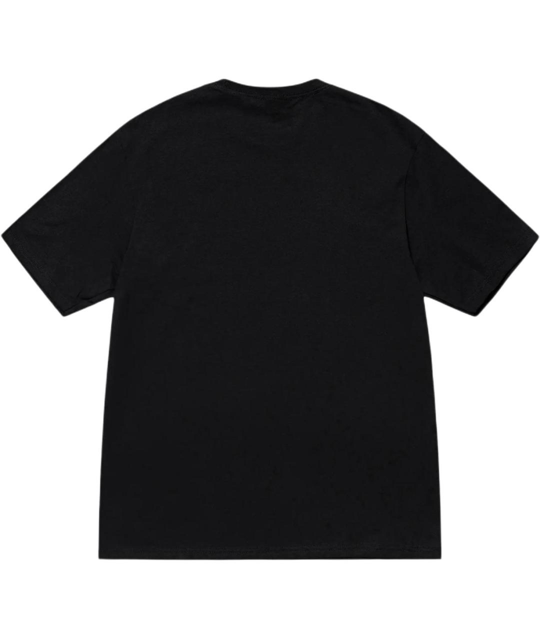 STUSSY Черная футболка, фото 2