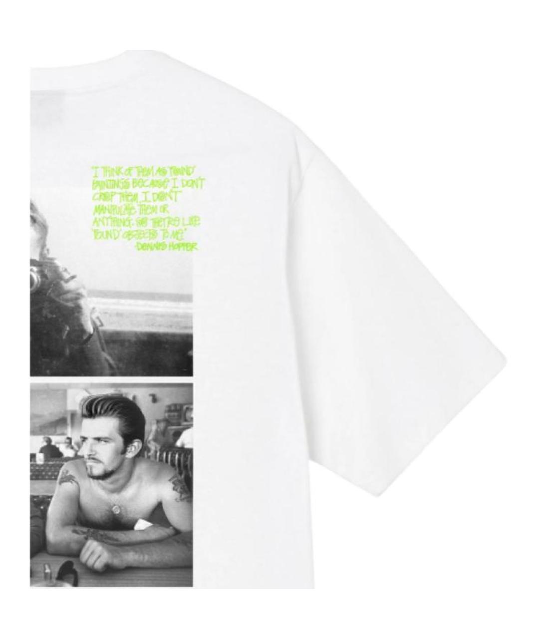STUSSY Белая футболка, фото 3