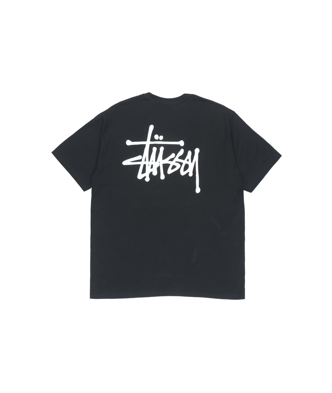 STUSSY Черная футболка, фото 2