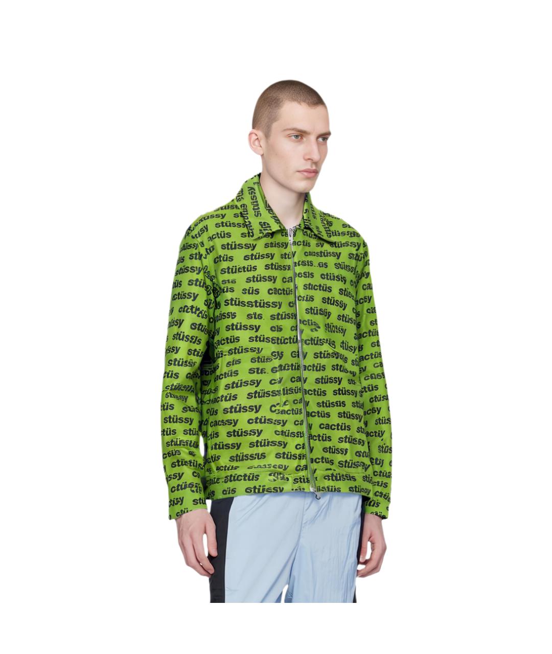 STUSSY Зеленая куртка, фото 3