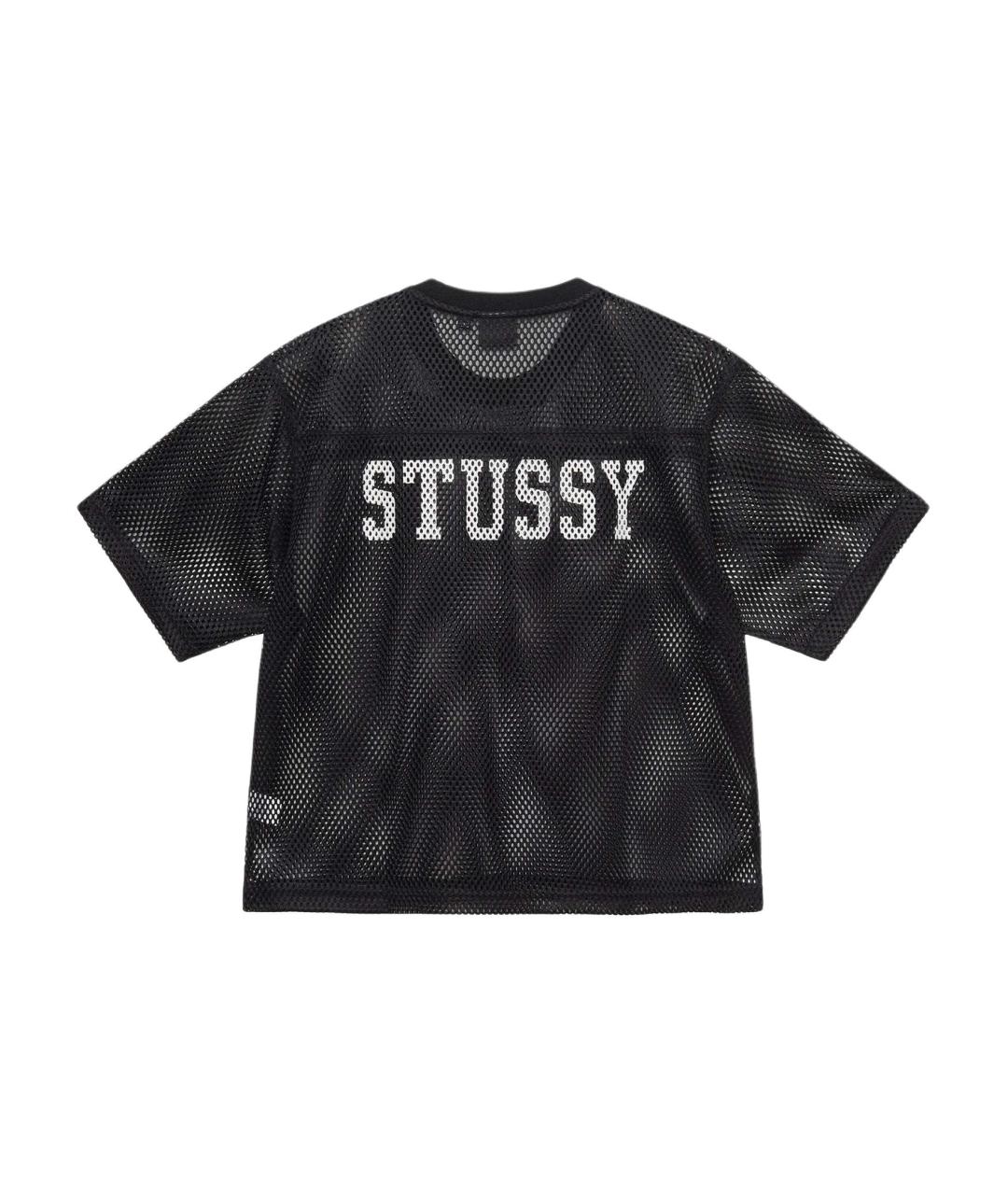 STUSSY Черная футболка, фото 2