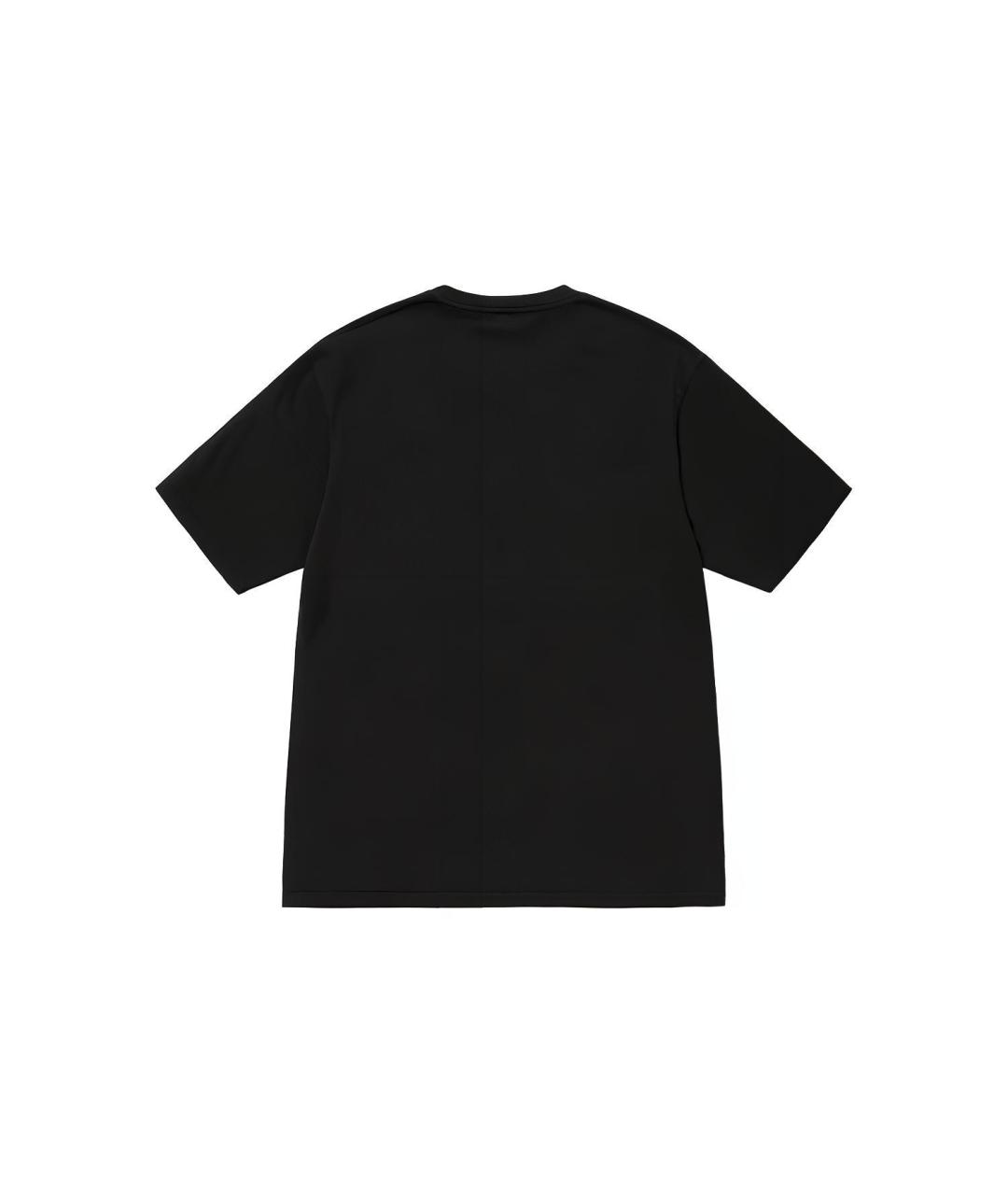 STUSSY Черная футболка, фото 2