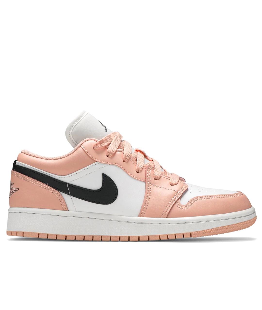 JORDAN Розовые кожаные кроссовки, фото 1