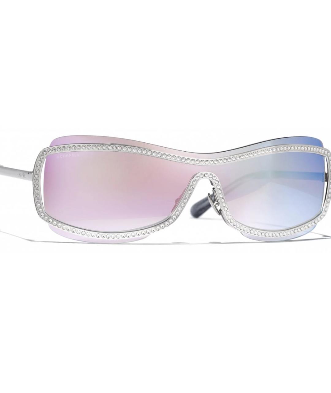 CHANEL Мульти металлические солнцезащитные очки, фото 2