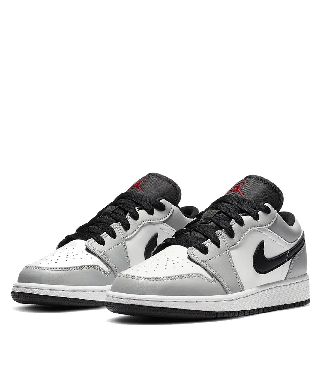 JORDAN Серые кожаные кроссовки, фото 2