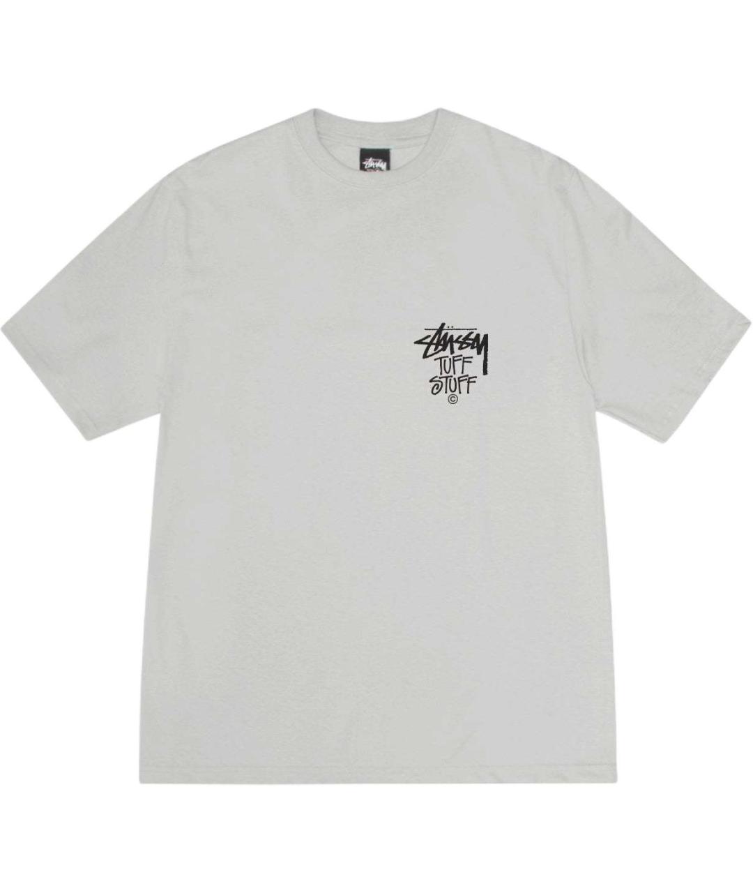STUSSY Серая футболка, фото 1