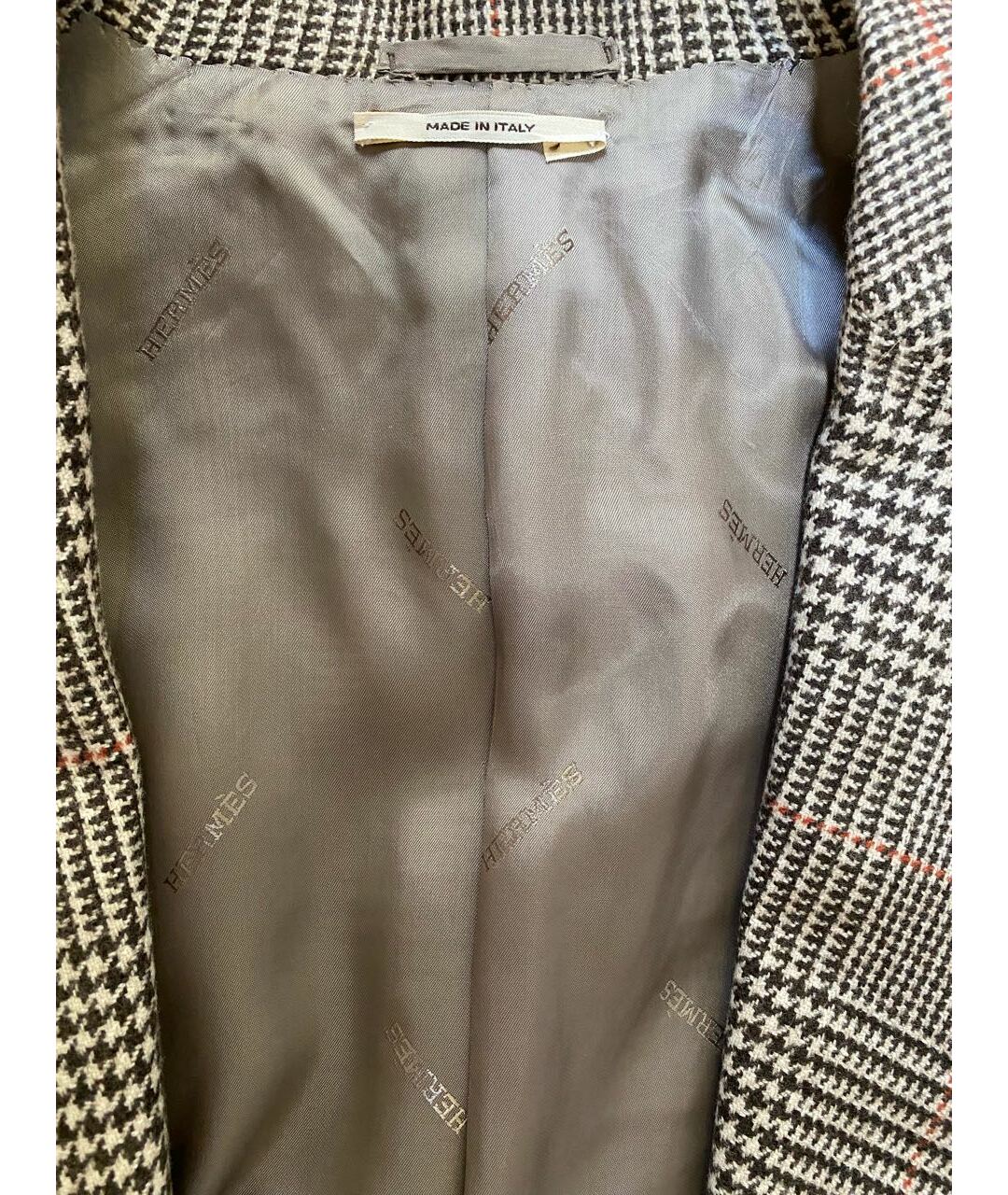 HERMES PRE-OWNED Коричневый кашемировый пиджак, фото 3