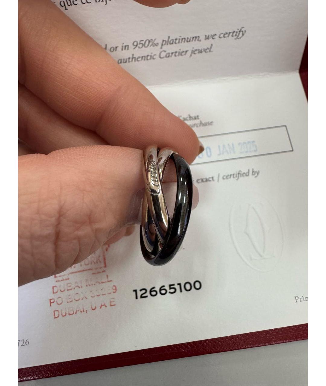 CARTIER Кольцо из белого золота, фото 8