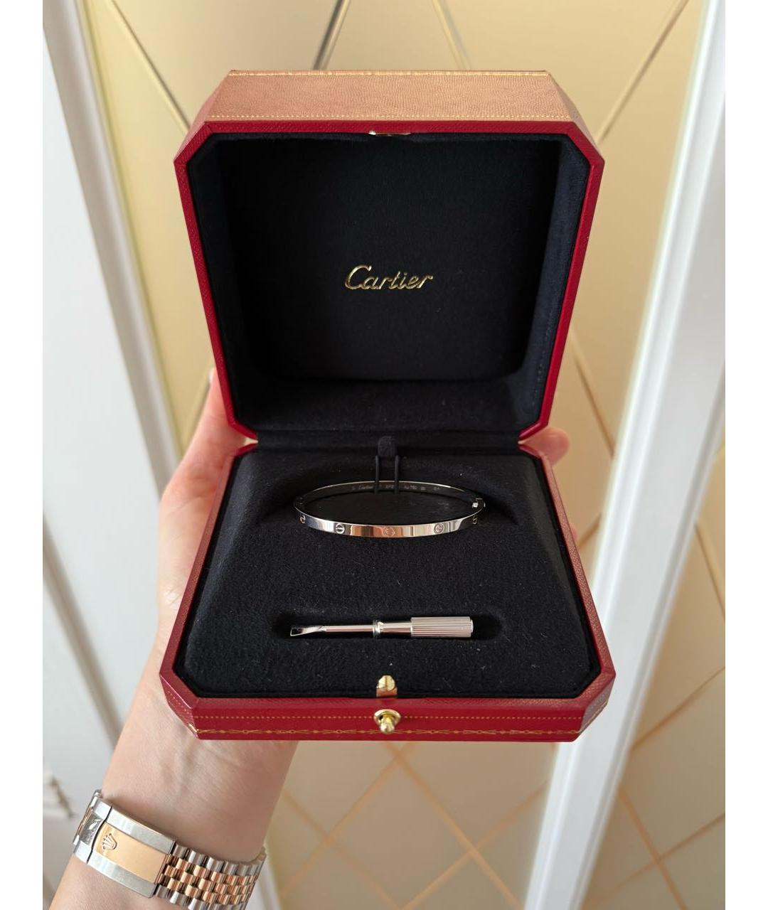 CARTIER Браслет из белого золота, фото 2