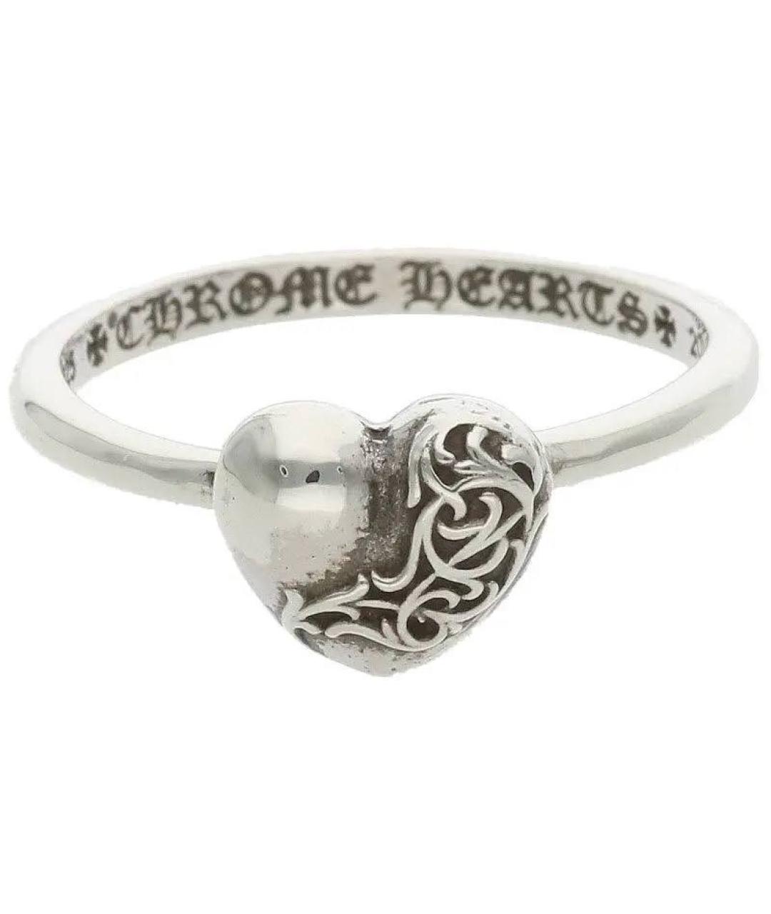 CHROME HEARTS Серебряное серебряное кольцо, фото 2